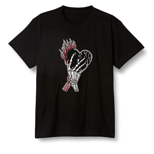 Pop Colour AJ1 Low Black Toe - Love it will pay  - Black Men T-shirt