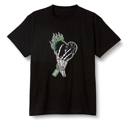 Pop Colour AJ1 Retro High OG Pine Green J10456 - Love it will pay  - Black Men T-shirt