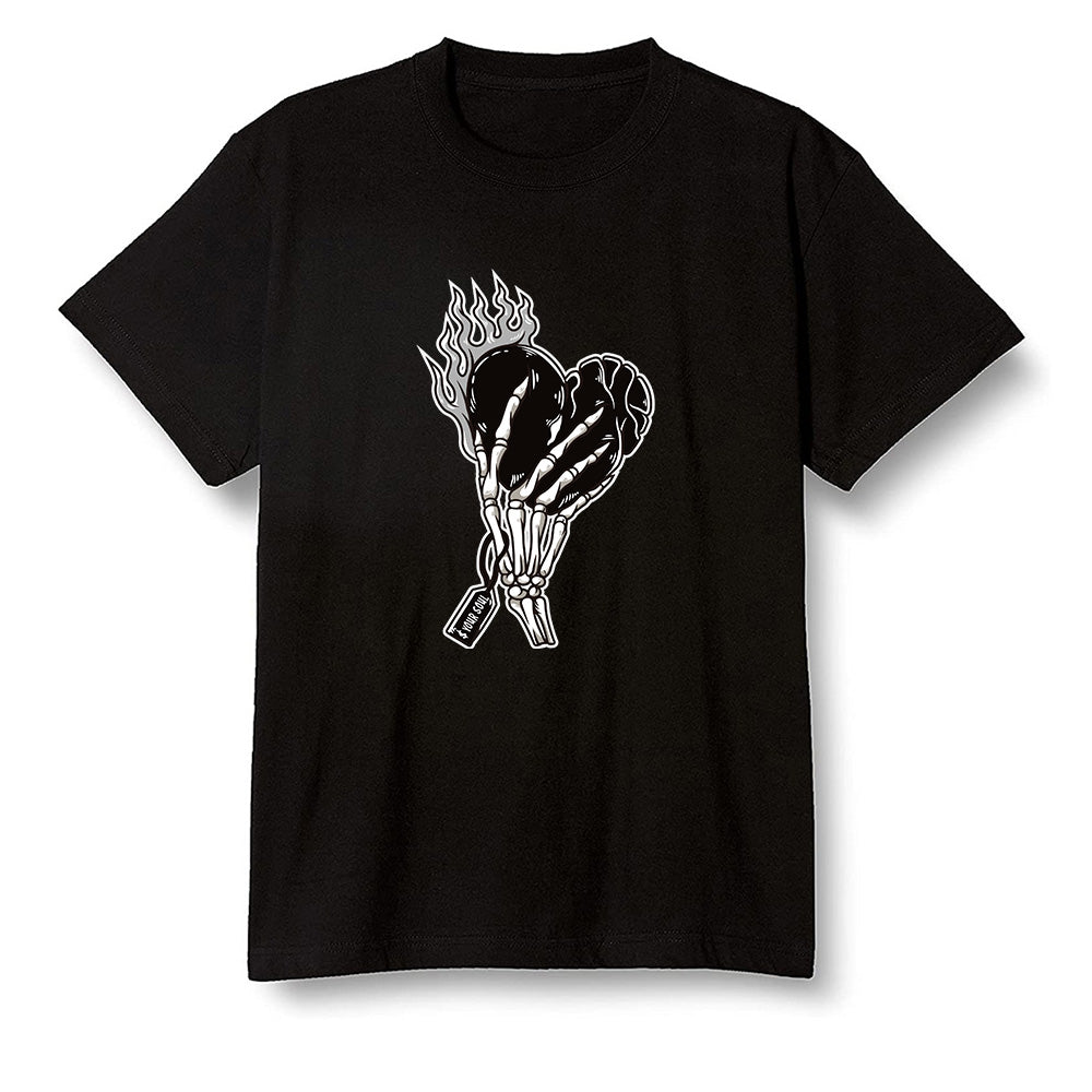 Pop Colour AJ1 Retro High OG Rebellionaire - Love it will pay  - Black Men T-shirt