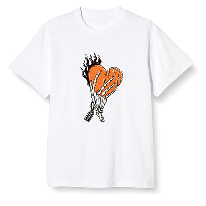Pop Colour AJ1 Retro High OG Shattered Backboard Away - Love it will pay  - White Men T-shirt