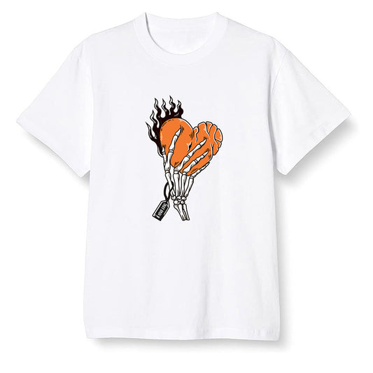 Pop Colour AJ1 Retro High OG Shattered Backboard Away - Love it will pay  - White Men T-shirt