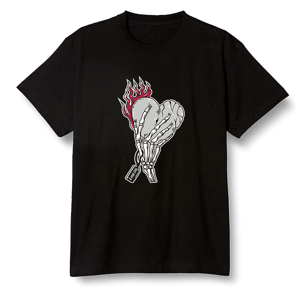 Pop Colour AJ1 Retro High OG Light Smoke Grey - Love it will pay  - Black Men T-shirt