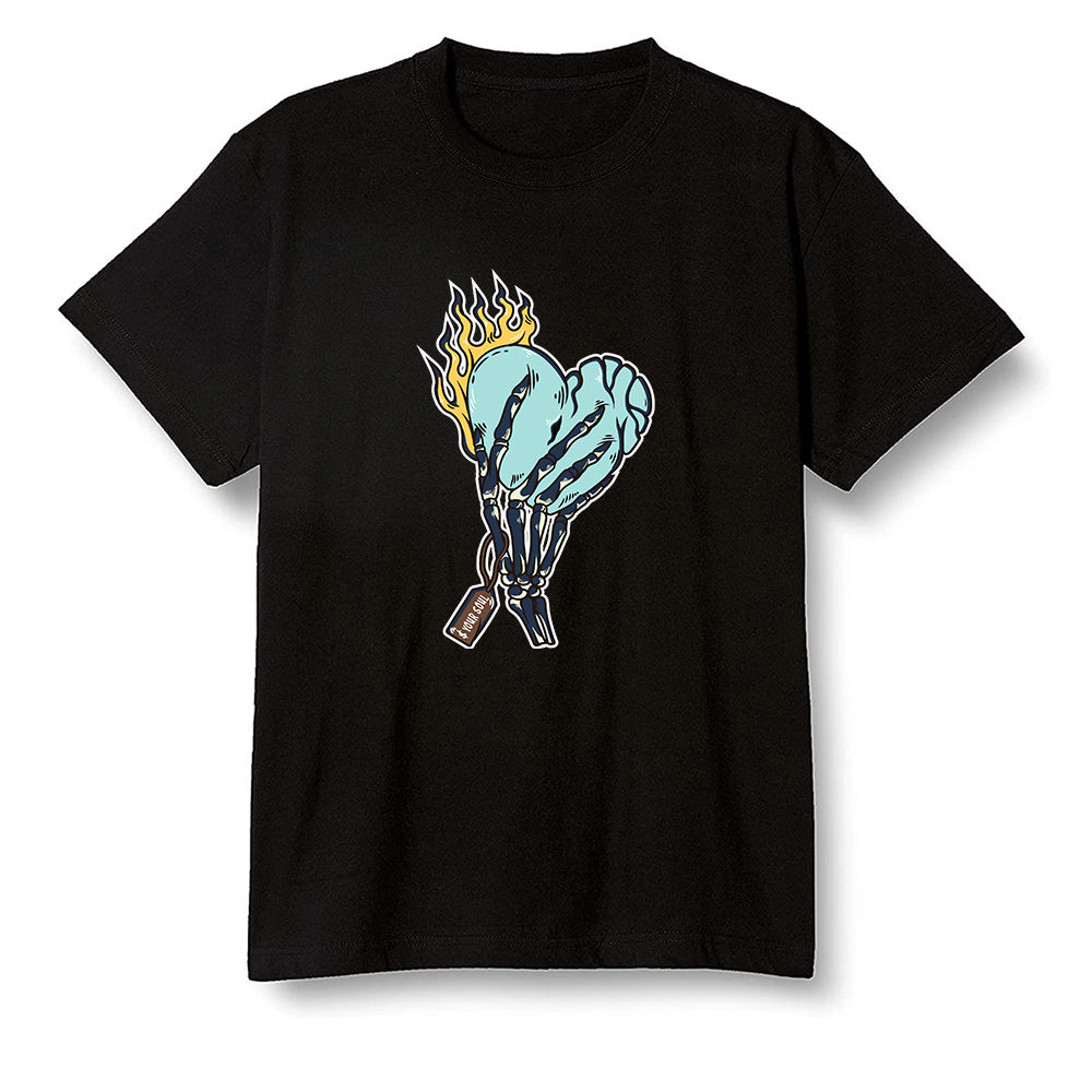 Pop Colour AJ1 Retro High OG Tokyo Bio Hack - Love it will pay  - Black Men T-shirt