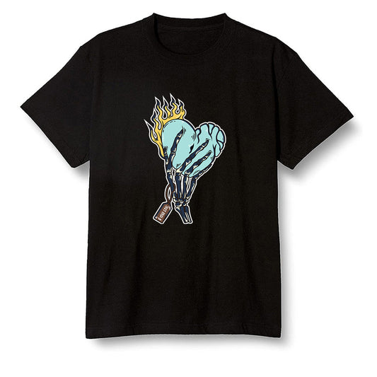 Pop Colour AJ1 Retro High OG Tokyo Bio Hack - Love it will pay  - Black Men T-shirt