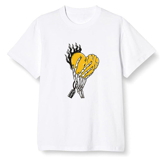 Pop Colour AJ1 Retro High OG Pollen - Love it will pay  - White Men T-shirt