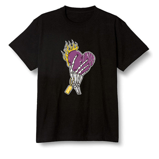 Pop Colour AJ1 Retro High OG Brotherhood - Love it will pay  - Black Men T-shirt