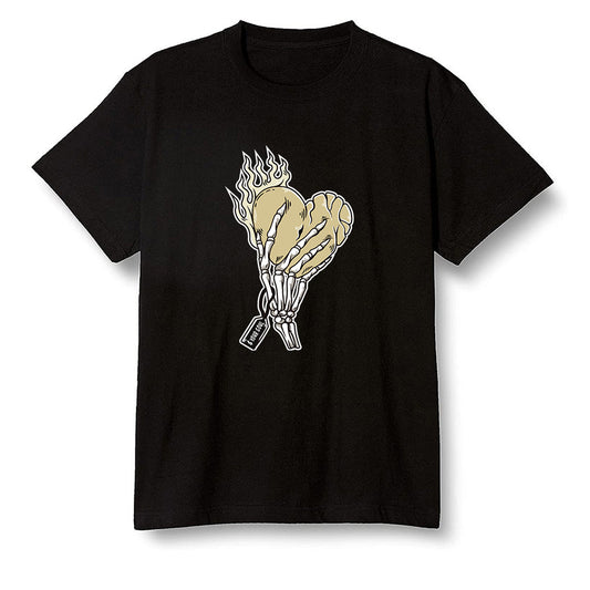 Pop Colour AJ1 Retro Hi Prm Mushroom - Love it will pay  - Black Men T-shirt