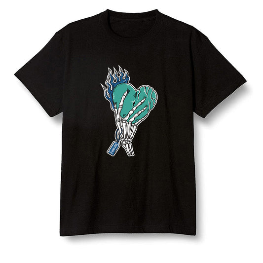 Pop Colour AJ1 High OG TIE DYE - Love it will pay  - Black Men T-shirt
