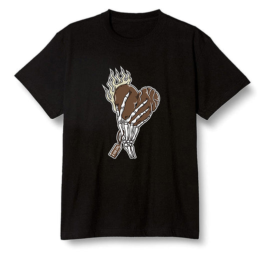 Pop Colour AJ1 High OG TS SP Travis Scott - Mocha - Love it will pay  - Black Men T-shirt