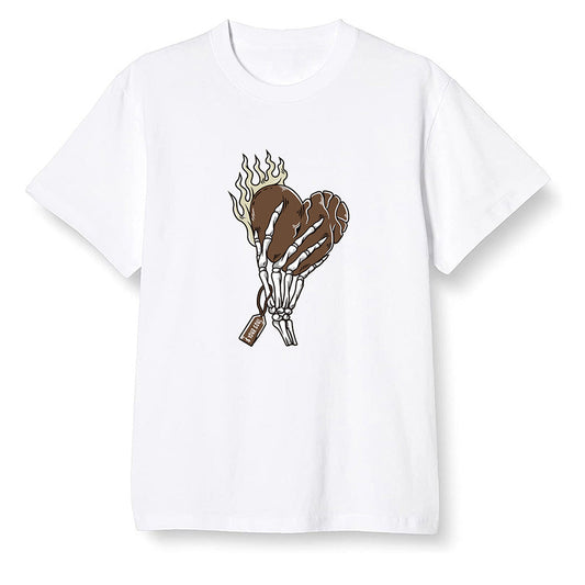 Pop Colour AJ1 High OG TS SP Travis Scott - Mocha - Love it will pay  - White Men T-shirt
