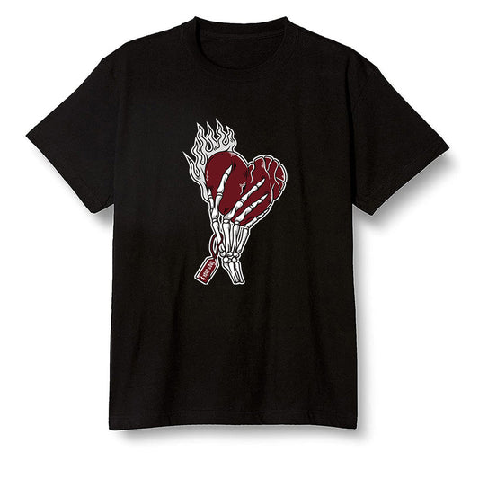 Pop Colour AJ1 Retro High OG SP White/Royal/Varsity Red/Black - Love it will pay  - Black Men T-shirt