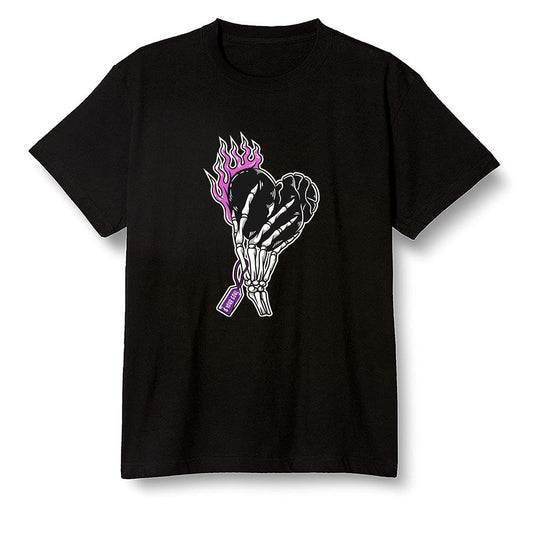 Pop Colour AJ1 Zoom Cmft Psg - Love it will pay  - Black Men T-shirt