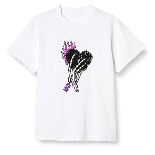 Pop Colour AJ1 Zoom Cmft Psg - Love it will pay  - White Men T-shirt