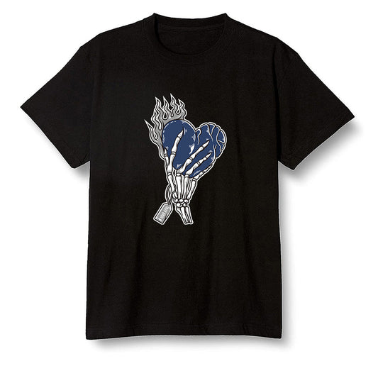 Pop Colour AJ1 High OG CO JP Midnight Navy - Love it will pay  - Black Men T-shirt
