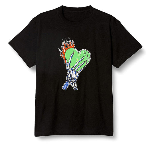 Pop Colour AJ1 Retro OG High J Balvin - Colores Y Vibras - Love it will pay  - Black Men T-shirt
