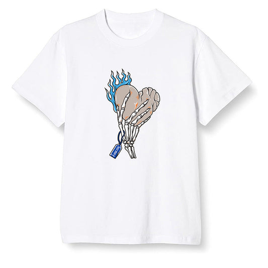 Pop Colour AJ1 Retro High OG PRO Prototype - Love it will pay  - White Men T-shirt