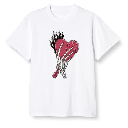 Pop Colour AJ13 Retro HE Got Game - Love it will pay - White Men T-shirt