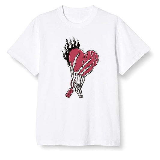 Pop Colour AJ13 Retro HE Got Game - Love it will pay - White Men T-shirt