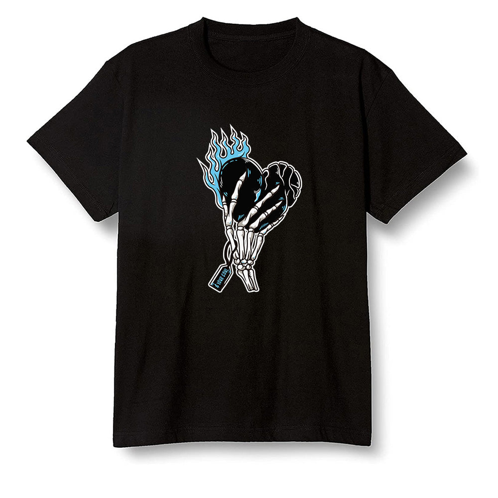 Pop Colour AJ6 Retro Unc - Univeristy Blue - Love it will pay - Black Men T-shirt