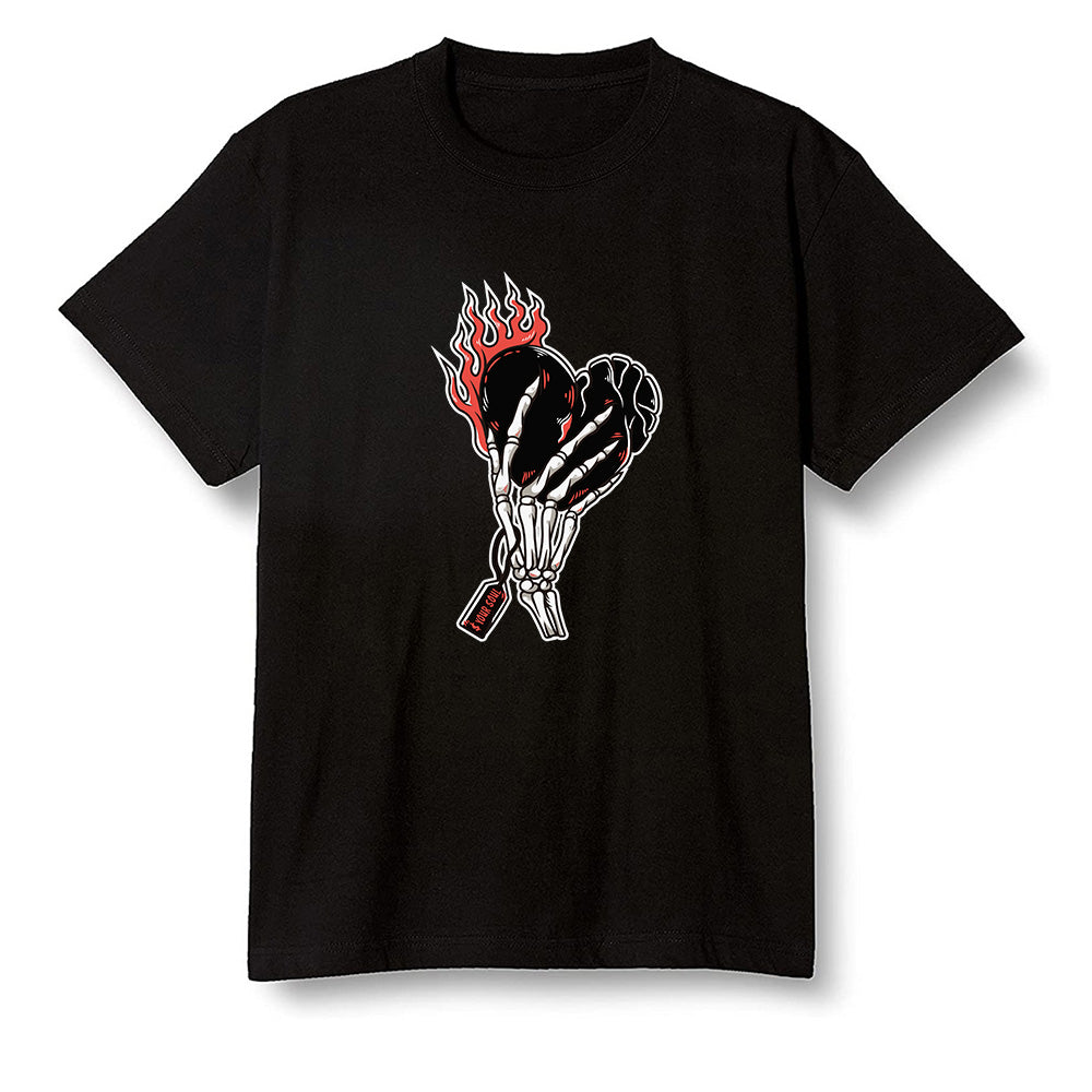 Pop Colour AJ6 Retro Black Infrared - Love it will pay - Black Men T-shirt