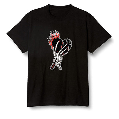 Pop Colour AJ6 Retro Black Infrared - Love it will pay - Black Men T-shirt