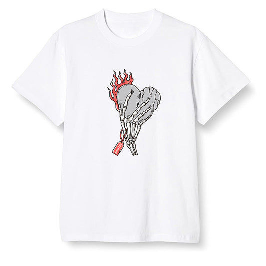 Pop Colour AJ6 Retro Tinker Hatfield - Love it will pay - White Men T-shirt