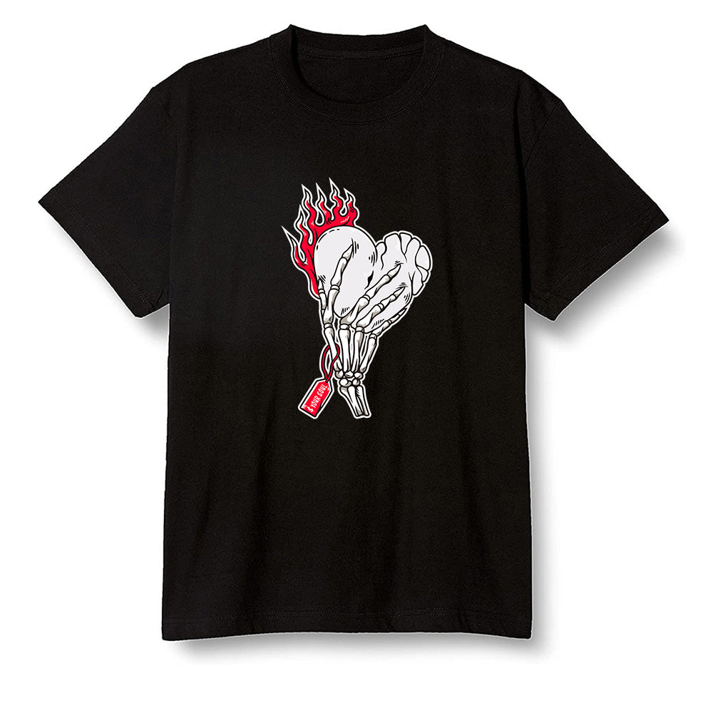 Pop Colour AJ6 Retro White Infrared - Love it will pay - Black Men T-shirt