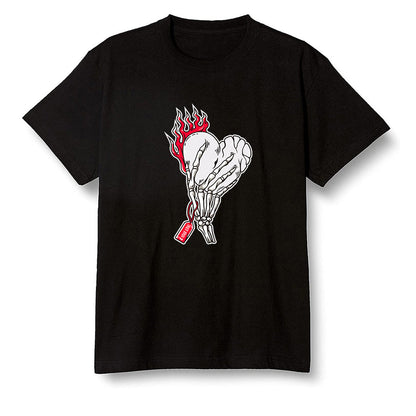 Pop Colour AJ6 Retro White Infrared - Love it will pay - Black Men T-shirt