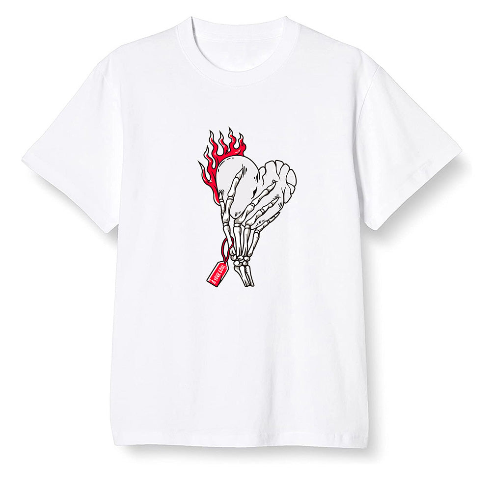 Pop Colour AJ6 Retro White Infrared - Love it will pay - White Men T-shirt
