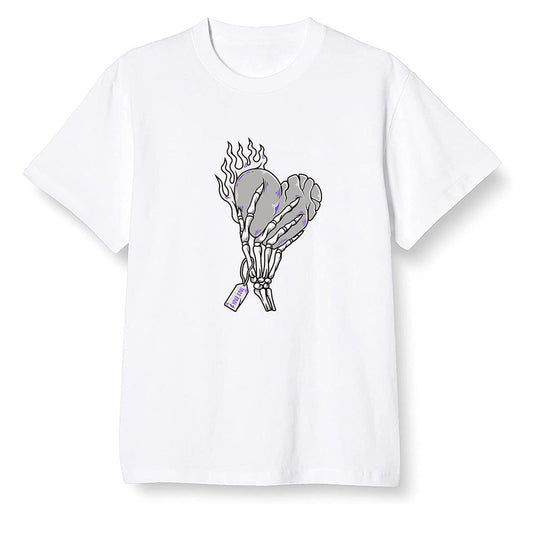 Pop Colour AJ6 Retro Ltr Flint - Love it will pay - White Men T-shirt