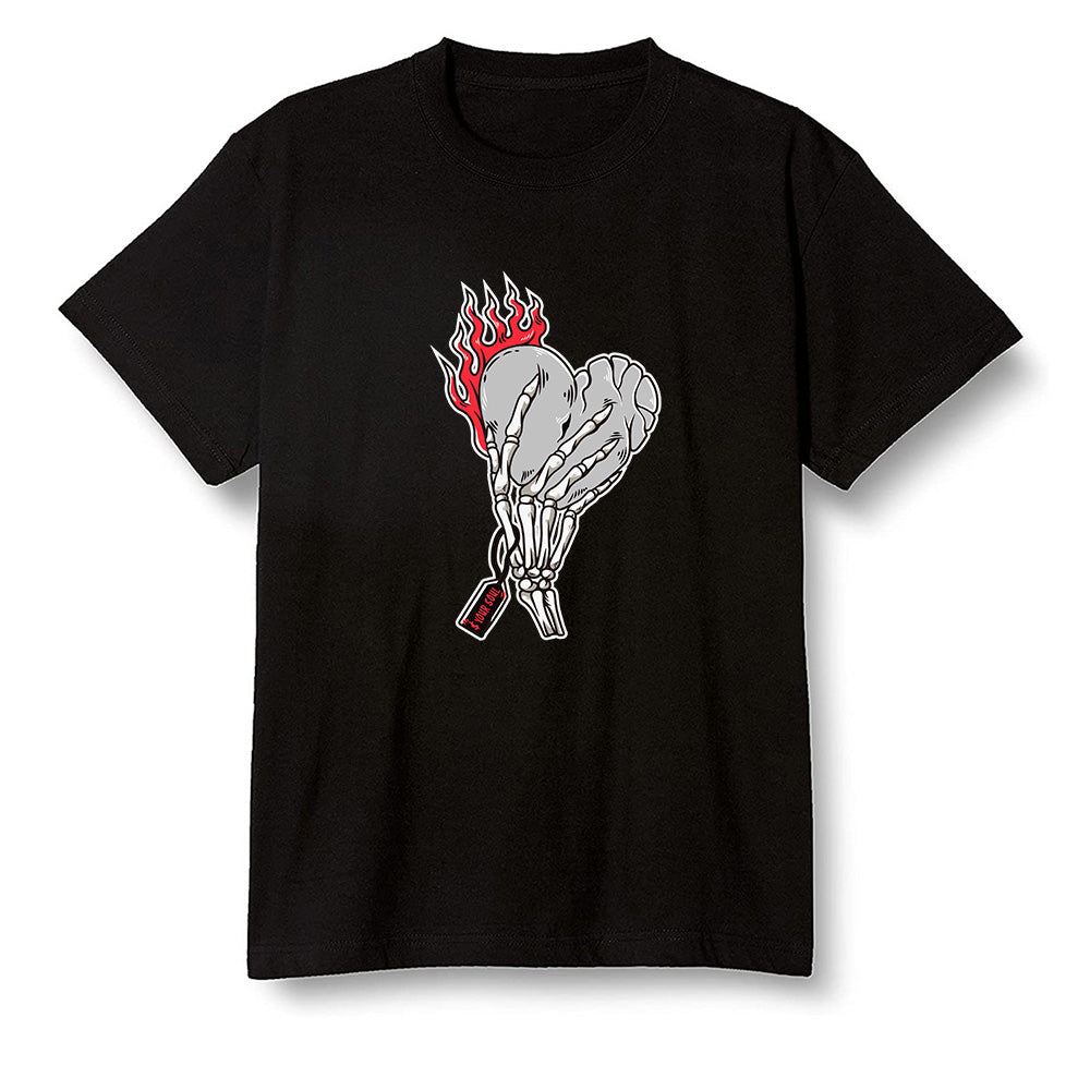 Nike Pop Colour AJ6 Retro Reflective Infrared - Love it will pay - Black Men T-shirt