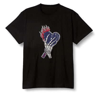 Pop Colour AJ6 Retro 'Doernbecher' 2019 Midnight Navy/White-Varsity Red-Metallic Gold - Love it will pay - Black Men T-shirt