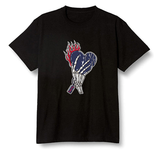Pop Colour AJ6 Retro 'Doernbecher' 2019 Midnight Navy/White-Varsity Red-Metallic Gold - Love it will pay - Black Men T-shirt