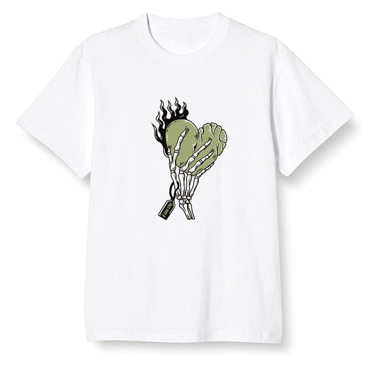 Pop Colour AJ6 Retro SP Travis Scott - Medium Olive - Love it will pay - White Men T-shirt