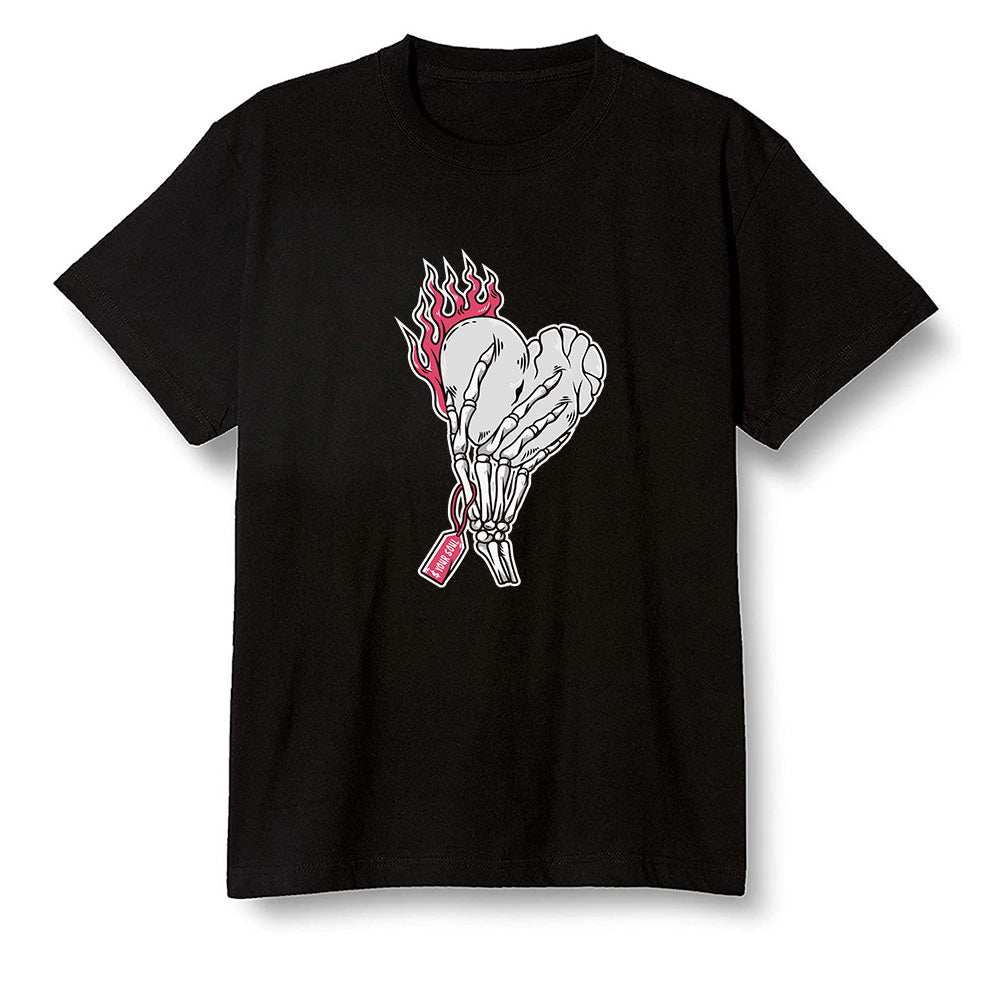 Pop Colour AJ6 Retro Hare - Love it will pay - Black Men T-shirt