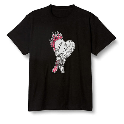 Pop Colour AJ6 Retro Hare - Love it will pay - Black Men T-shirt