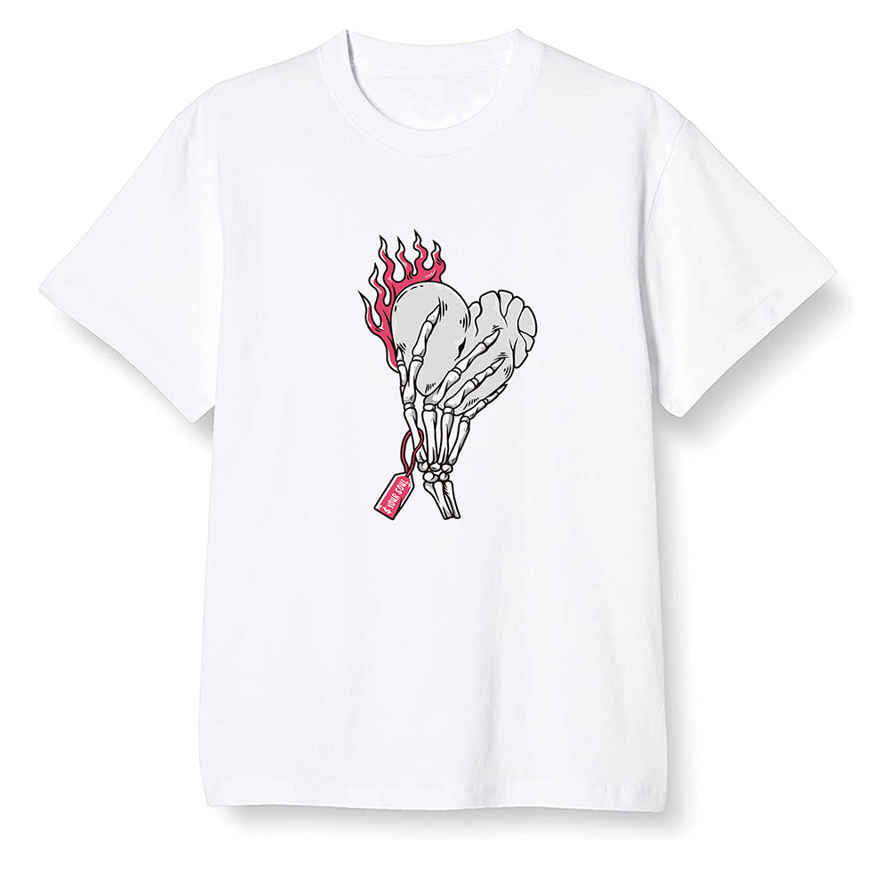 Pop Colour AJ6 Retro Hare - Love it will pay - White Men T-shirt