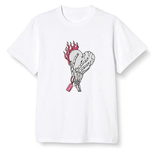 Pop Colour AJ6 Retro Hare - Love it will pay - White Men T-shirt