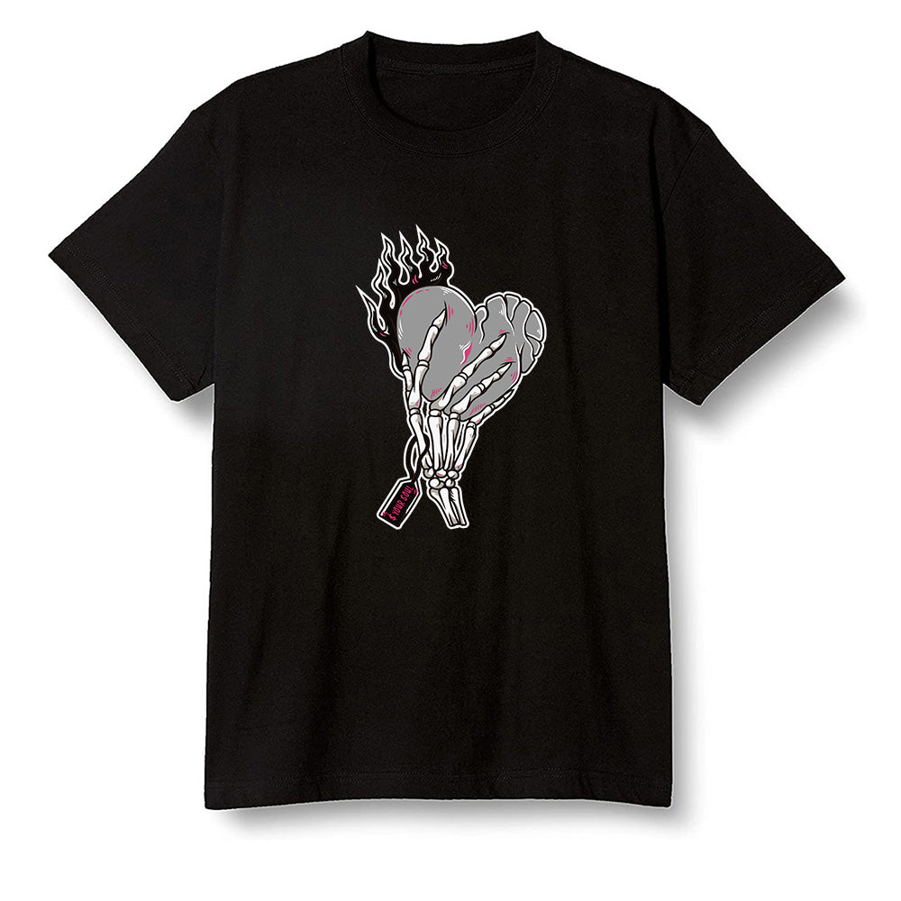 Pop Colour AJ6 Retro Bordeaux - Love it will pay - Black Men T-shirt