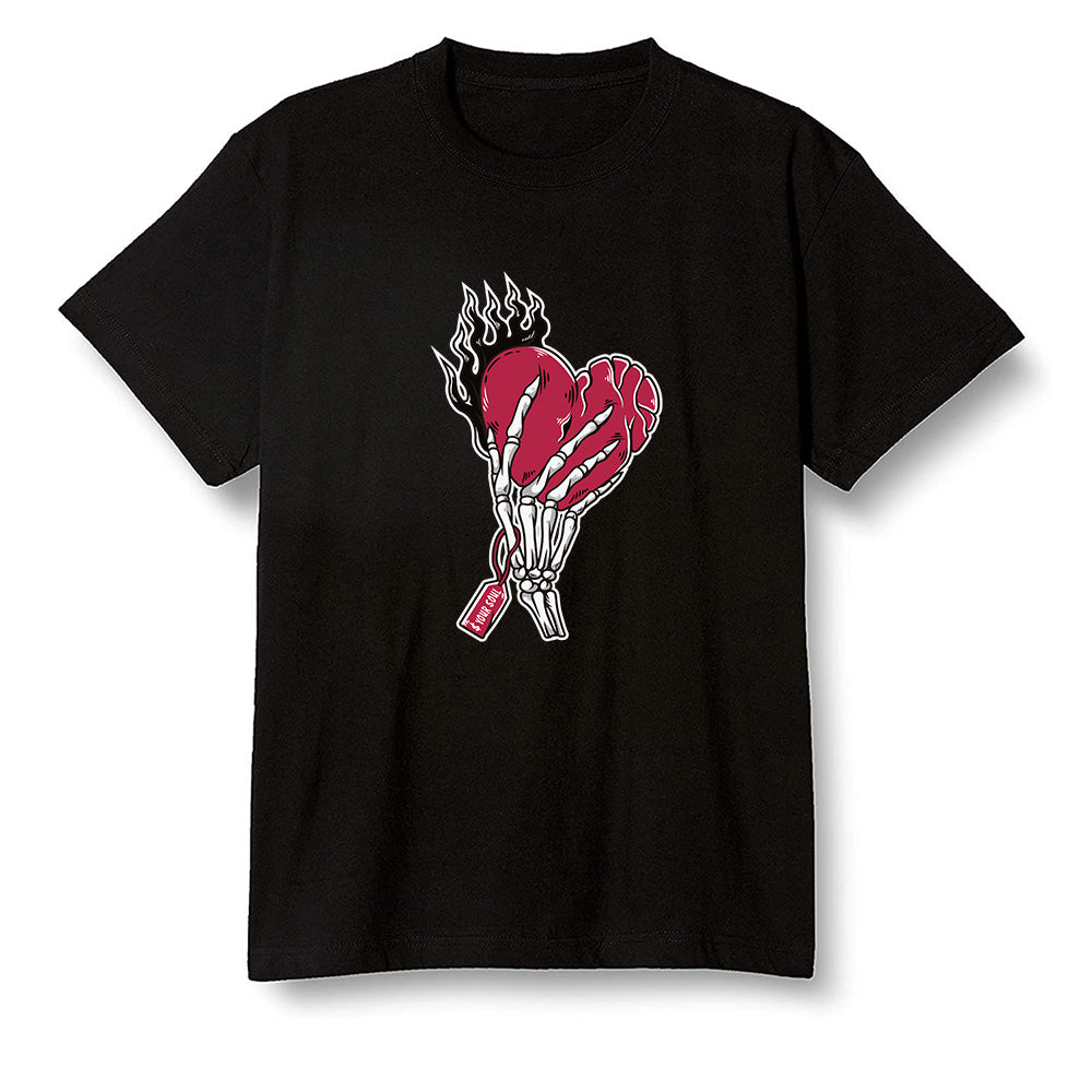 Pop Colour AJ6 Retro Carmine - Love it will pay - Black Men T-shirt