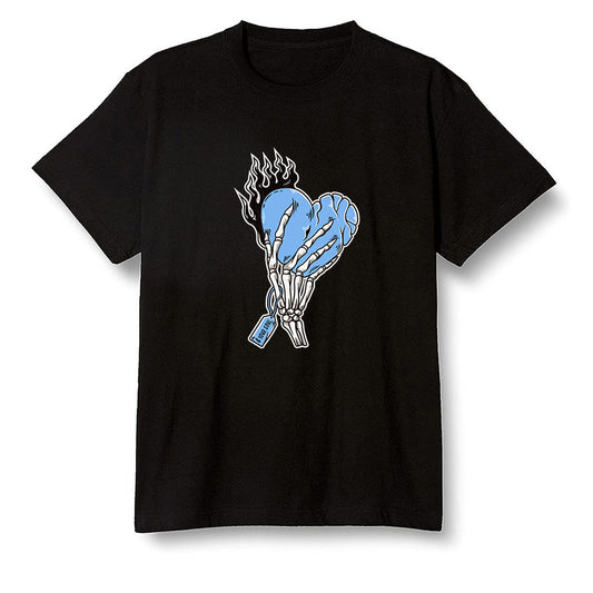 Pop Colour AJ6 UNC White - Love it will pay - Black Men T-shirt