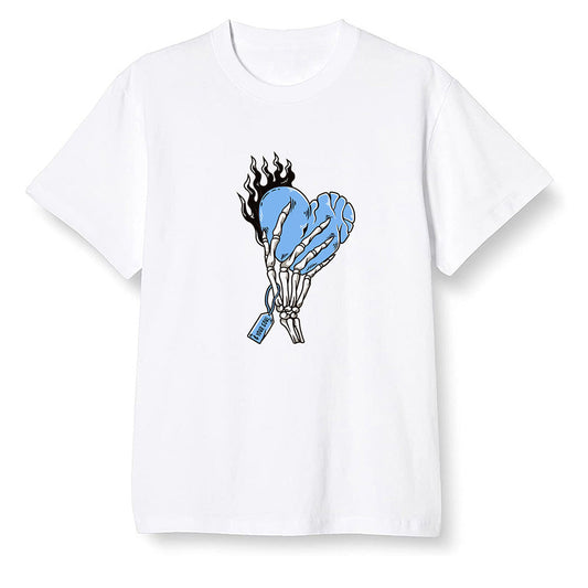 Pop Colour AJ6 UNC White - Love it will pay - White Men T-shirt
