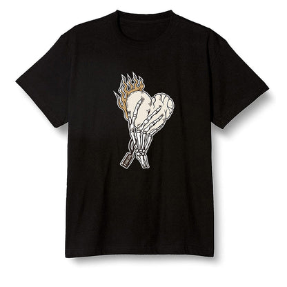 Pop Colour AJ6 Retro Quai 54 - Sail Gum - Love it will pay - Black Men T-shirt