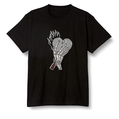 Pop Colour AJ6 Retro Psg Iron Grey Infrared - Love it will pay - Black Men T-shirt