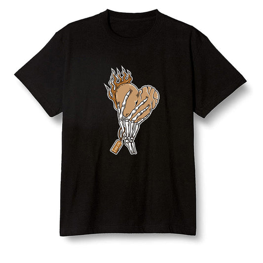 Pop Colour AJ6 Retro SP Travis Scott British Khaki - Love it will pay - Black Men T-shirt