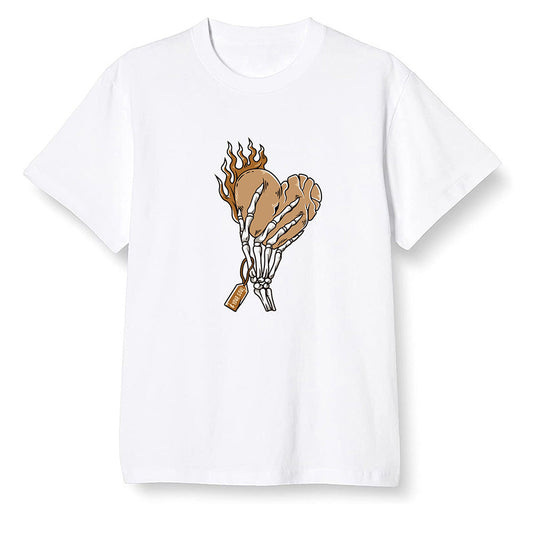 Pop Colour AJ6 Retro SP Travis Scott British Khaki - Love it will pay - White Men T-shirt
