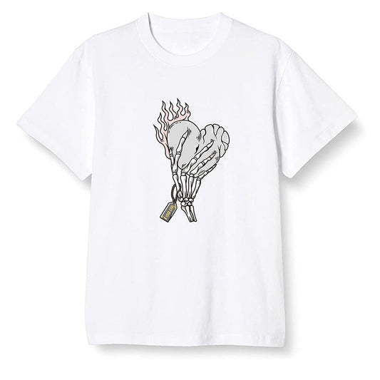 Pop Colour AJ6 Retro Gold Hoops - Love it will pay - White Men T-shirt