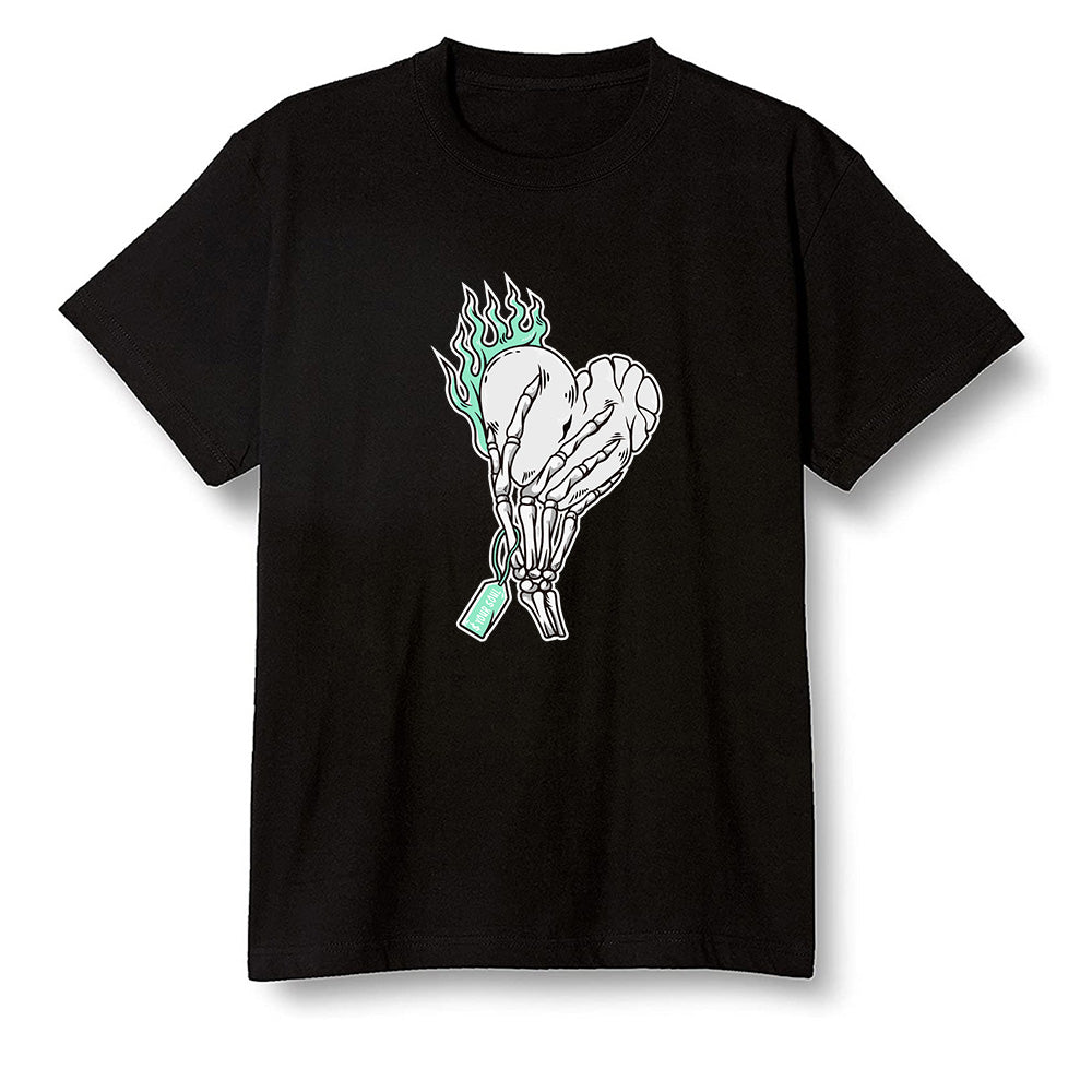 Pop Colour AJ6 Tiffany Blue - Love it will pay - Black Men T-shirt