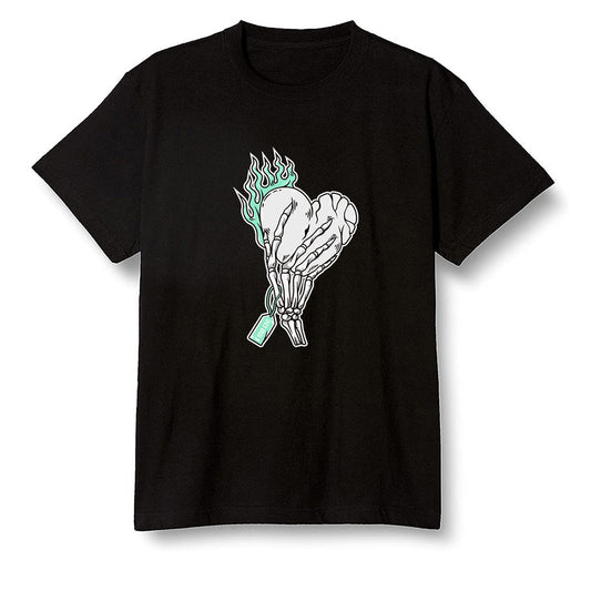 Pop Colour AJ6 Tiffany Blue - Love it will pay - Black Men T-shirt