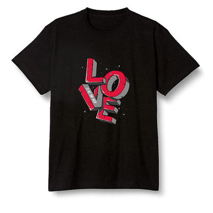 Pop Colour AJ1 Retro High OG Light Smoke Grey - Love!  - Black Men T-shirt